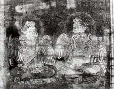 胎蔵曼荼羅中の迦楼羅像